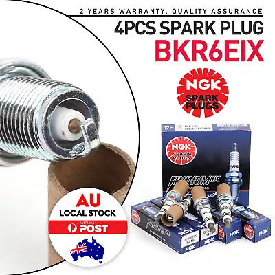 4PCS OEM NGK Iridium IX Spark Plugs Set > 3764 BKR6EIX-11 > Pre-Gapped Review • $64.49